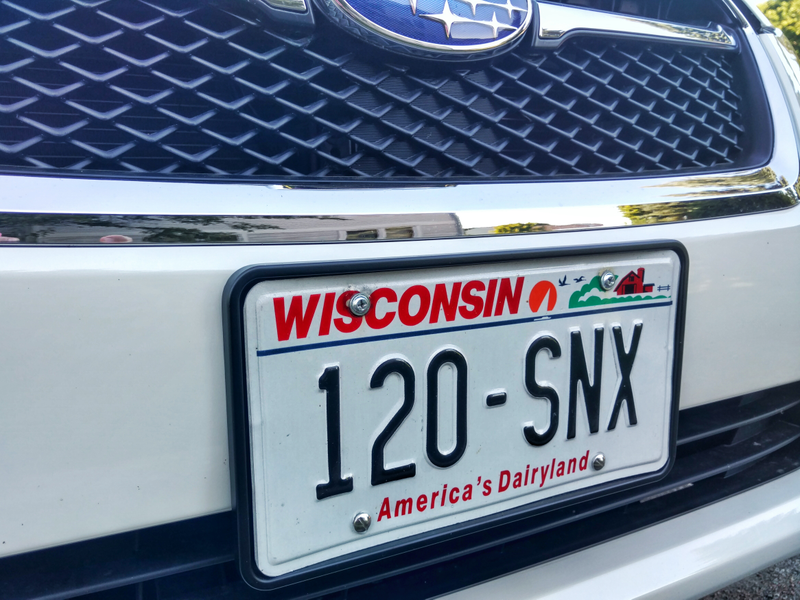 Illustration for article titled Recessed license plate frames are the only license plate frames you should ever buy ever again